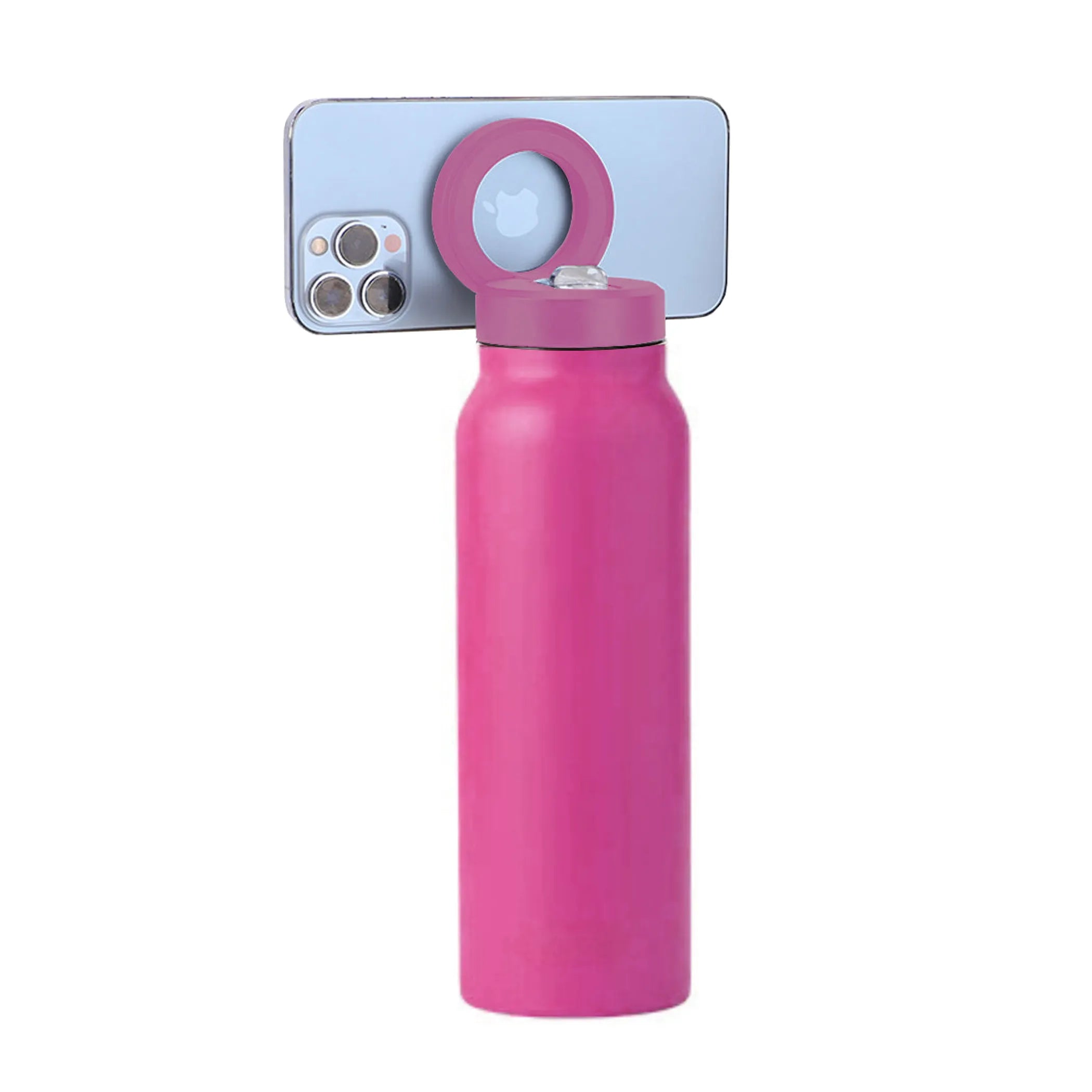 Aquaala Stick And Swivel Magnetic Cap Phone Holder Water Bottle