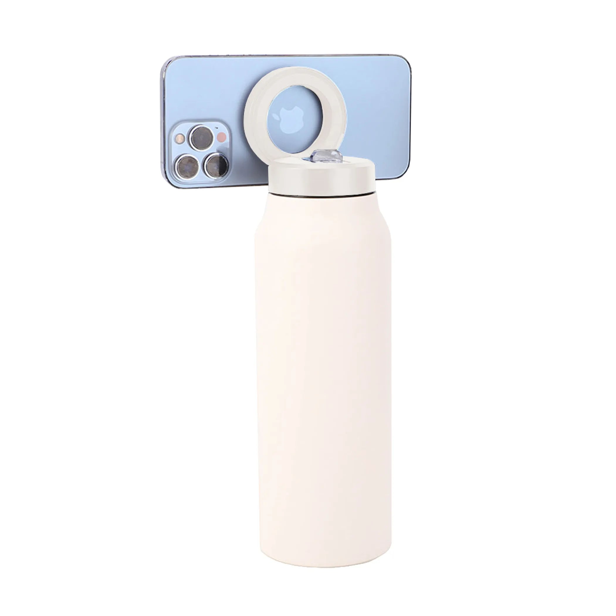 Aquaala Stick And Swivel Magnetic Cap Phone Holder Water Bottle